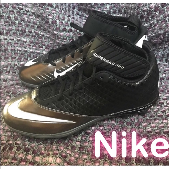 Sold🚫Nike Lunarlon men’s cleat sport shoes sz 11 - Picture 3 of 5